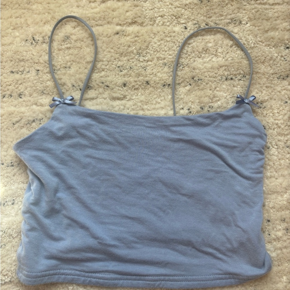Crop Top with bows on straps